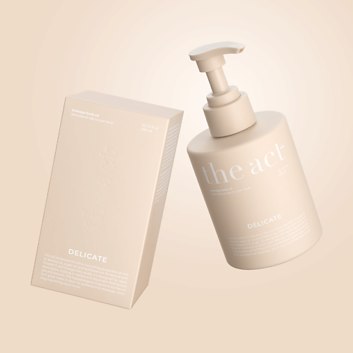 THE ACT Массажное масло для тела питательное 300, Массажное масло для тела питательное
THE ACT Массажное масло для тела питательное 300, Массажное масло для тела питательное