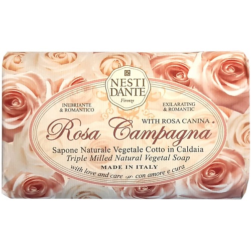 NESTI DANTE Мыло Rosa Campagna, Мыло Rosa Campagna
NESTI DANTE Мыло Rosa Campagna, Мыло Rosa Campagna