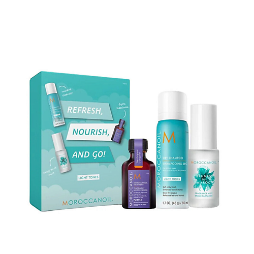 MOROCCANOIL Набор для светлых волос Nourish and Go Масло+шампунь+Спрей, Набор для светлых волос Nourish and Go Масло+шампунь+Спрей
MOROCCANOIL Набор для светлых волос Nourish and Go Масло+шампунь+Спрей, Набор для светлых волос Nourish and Go Масло+шампунь+Спрей