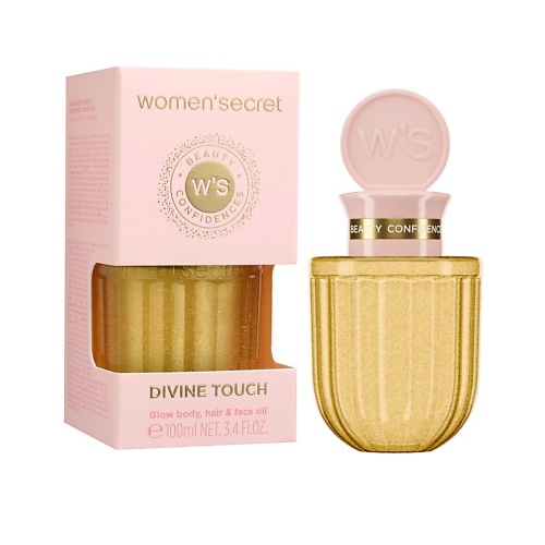 WOMEN'SECRET Масло для тела, волос и лица с эффектом сияния Divine Touch 100, Масло для тела, волос и лица с эффектом сияния Divine Touch
WOMEN'SECRET Масло для тела, волос и лица с эффектом сияния Divine Touch 100, Масло для тела, волос и лица с эффектом сияния Divine Touch