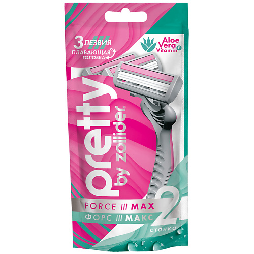 ZOLLIDER Одноразовые бритвенные станки Pretty 3 Max, Одноразовые бритвенные станки Pretty 3 Max
ZOLLIDER Одноразовые бритвенные станки Pretty 3 Max, Одноразовые бритвенные станки Pretty 3 Max