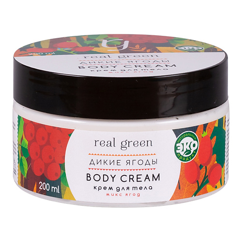REALGREEN Крем для тела микс ягод 200, Крем для тела микс ягод
REALGREEN Крем для тела микс ягод 200, Крем для тела микс ягод