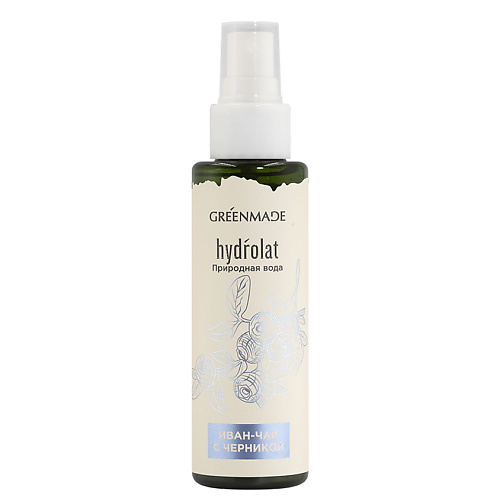 GREENMADE Гидролат Иван-чай и Черника для лица, волос и тела 50, Гидролат Иван-чай и Черника для лица, волос и тела
GREENMADE Гидролат Иван-чай и Черника для лица, волос и тела 50, Гидролат Иван-чай и Черника для лица, волос и тела