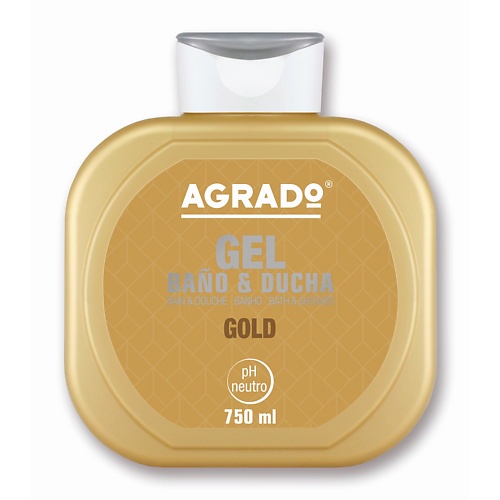 AGRADO Гель для душа GOLD 750, Гель для душа GOLD
AGRADO Гель для душа GOLD 750, Гель для душа GOLD