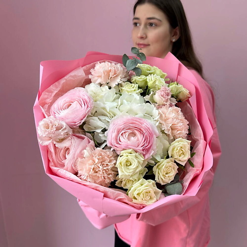 ЗАЦВЕТАЙ. ЦВЕТОЧНЫЙ БУТИК Букет «Любимая конфетка» с кружевными ранункулюсами, Букет «Любимая конфетка» с кружевными ранункулюсами
ЗАЦВЕТАЙ. ЦВЕТОЧНЫЙ БУТИК Букет «Любимая конфетка» с кружевными ранункулюсами, Букет «Любимая конфетка» с кружевными ранункулюсами