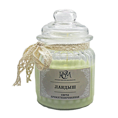 РУССКАЯ СВЕЧНАЯ МАНУФАКТУРА Свеча в банке ЛАНДЫШ, Свеча в банке ЛАНДЫШ
РУССКАЯ СВЕЧНАЯ МАНУФАКТУРА Свеча в банке ЛАНДЫШ, Свеча в банке ЛАНДЫШ
