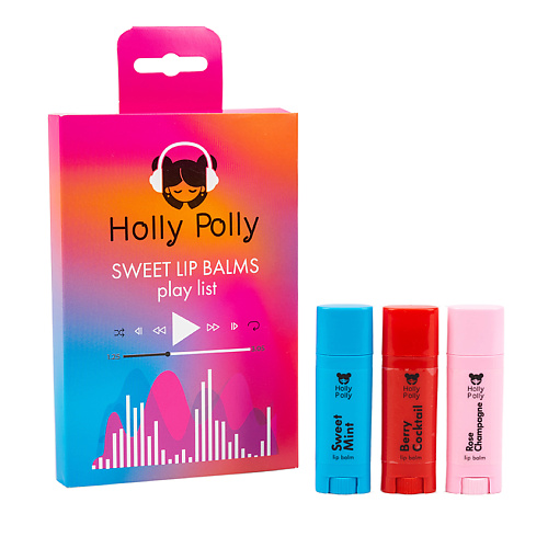 HOLLY POLLY Набор бальзамов для губ Holly Polly SWEET LIP BALMS, Набор бальзамов для губ Holly Polly SWEET LIP BALMS
HOLLY POLLY Набор бальзамов для губ Holly Polly SWEET LIP BALMS, Набор бальзамов для губ Holly Polly SWEET LIP BALMS