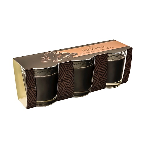 РУССКАЯ СВЕЧНАЯ МАНУФАКТУРА Набор свечей в стаканах АРАБИКА, Набор свечей в стаканах АРАБИКА
РУССКАЯ СВЕЧНАЯ МАНУФАКТУРА Набор свечей в стаканах АРАБИКА, Набор свечей в стаканах АРАБИКА