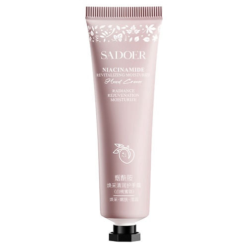 SADOER Крем для рук Honey Peach восстанавливающий с ниацинамидом 30, Крем для рук Honey Peach восстанавливающий с ниацинамидом
SADOER Крем для рук Honey Peach восстанавливающий с ниацинамидом 30, Крем для рук Honey Peach восстанавливающий с ниацинамидом