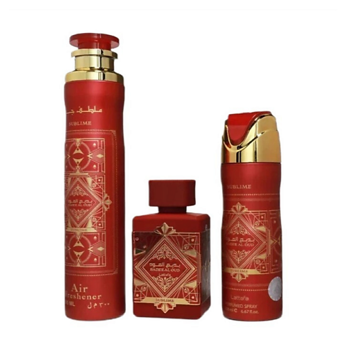 LATTAFA Парфюмерный набор Bade'e Al Oud Sublime 100, Парфюмерный набор Bade'e Al Oud Sublime
LATTAFA Парфюмерный набор Bade'e Al Oud Sublime 100, Парфюмерный набор Bade'e Al Oud Sublime