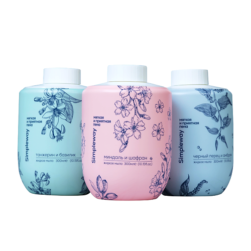 SIMPLEWAY Мыло жидкое - сменный блок, черный перец, амбра, миндаль, шафран, танжерин, базилик 900, Мыло жидкое - сменный блок, черный перец, амбра, миндаль, шафран, танжерин, базилик
SIMPLEWAY Мыло жидкое - сменный блок, черный перец, амбра, миндаль, шафран, танжерин, базилик 900, Мыло жидкое - сменный блок, черный перец, амбра, миндаль, шафран, танжерин, базилик