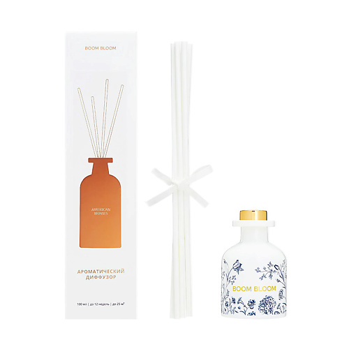 BOOM BLOOM Ароматический диффузор для дома American Movies 100, Ароматический диффузор для дома American Movies
BOOM BLOOM Ароматический диффузор для дома American Movies 100, Ароматический диффузор для дома American Movies