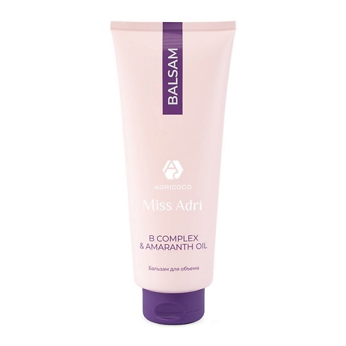 ADRICOCO Бальзам для объема волос Miss Adri B complex & amaranth oil 500, Бальзам для объема волос Miss Adri B complex & amaranth oil
ADRICOCO Бальзам для объема волос Miss Adri B complex & amaranth oil 500, Бальзам для объема волос Miss Adri B complex & amaranth oil