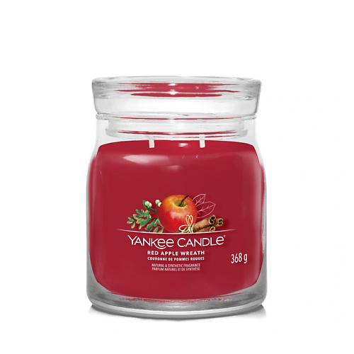 YANKEE CANDLE Свеча ароматическая для дома RED APPLE WREATH 368, Свеча ароматическая для дома RED APPLE WREATH
YANKEE CANDLE Свеча ароматическая для дома RED APPLE WREATH 368, Свеча ароматическая для дома RED APPLE WREATH