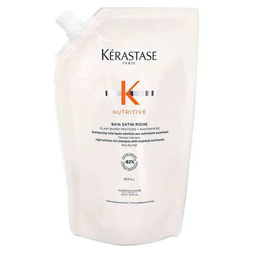 KERASTASE Сменный блок шампуня Nutritive Bain Satin Riche Refill 500, Сменный блок шампуня Nutritive Bain Satin Riche Refill
KERASTASE Сменный блок шампуня Nutritive Bain Satin Riche Refill 500, Сменный блок шампуня Nutritive Bain Satin Riche Refill