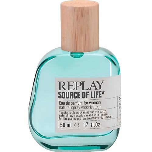 REPLAY Source Of Life Eau De Parfum 50, Source Of Life Eau De Parfum
REPLAY Source Of Life Eau De Parfum 50, Source Of Life Eau De Parfum