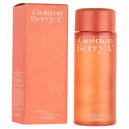 THE SAEM Тонер для лица с экстрактом физалиса Urban Eco Golden Berry 160, Тонер для лица с экстрактом физалиса Urban Eco Golden Berry
THE SAEM Тонер для лица с экстрактом физалиса Urban Eco Golden Berry 160, Тонер для лица с экстрактом физалиса Urban Eco Golden Berry