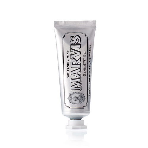 MARVIS Зубная паста отбеливающая "Мята" TOOTHPASTE WHITENING MINT 25, Зубная паста отбеливающая "Мята" TOOTHPASTE WHITENING MINT
MARVIS Зубная паста отбеливающая "Мята" TOOTHPASTE WHITENING MINT 25, Зубная паста отбеливающая "Мята" TOOTHPASTE WHITENING MINT