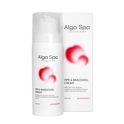 ALGASPA Крем с HPR и бакучиолом ACTIVE RETINOL 50, Крем с HPR и бакучиолом ACTIVE RETINOL
ALGASPA Крем с HPR и бакучиолом ACTIVE RETINOL 50, Крем с HPR и бакучиолом ACTIVE RETINOL