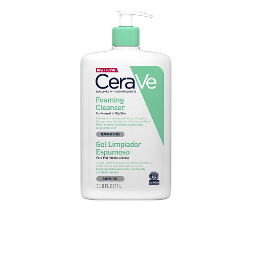 CERAVE Очищающая пенка MB106700 Гель 1 L (1 l) 1000, Очищающая пенка MB106700 Гель 1 L (1 l)
CERAVE Очищающая пенка MB106700 Гель 1 L (1 l) 1000, Очищающая пенка MB106700 Гель 1 L (1 l)
