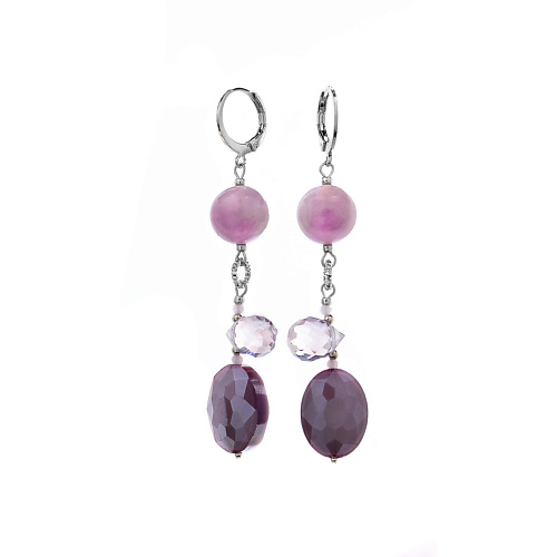 LANZEROTTI Серьги Iris, с кунцитом и кристаллами, Серьги Iris, с кунцитом и кристаллами
LANZEROTTI Серьги Iris, с кунцитом и кристаллами, Серьги Iris, с кунцитом и кристаллами