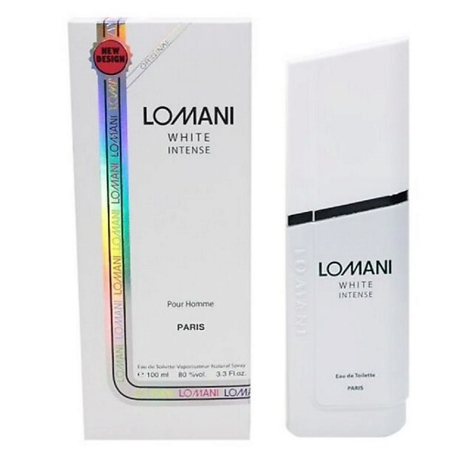 LOMANI Туалетная вода мужская White Intense 100, Туалетная вода мужская White Intense
LOMANI Туалетная вода мужская White Intense 100, Туалетная вода мужская White Intense