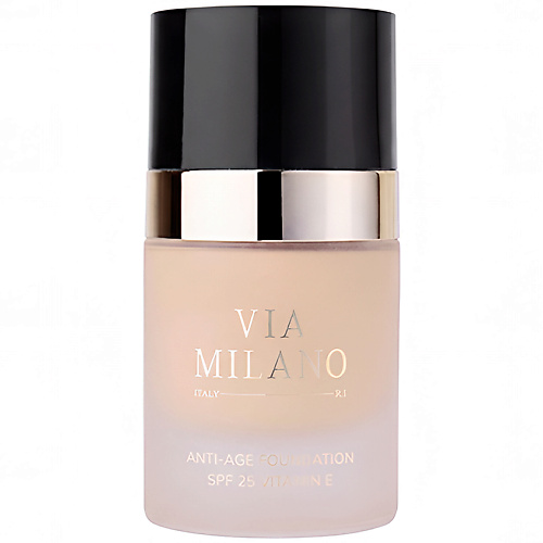 VIA MILANO Антивозрастной тональный крем с SPF25 и витамином Е Anti-Age Foundation, Антивозрастной тональный крем с SPF25 и витамином Е Anti-Age Foundation
VIA MILANO Антивозрастной тональный крем с SPF25 и витамином Е Anti-Age Foundation, Антивозрастной тональный крем с SPF25 и витамином Е Anti-Age Foundation