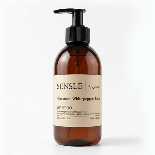 SENSLE Шампунь Cinnamon, White pepper, Basil (Корица, Белый перец, Базилик) 300, Шампунь Cinnamon, White pepper, Basil (Корица, Белый перец, Базилик)
SENSLE Шампунь Cinnamon, White pepper, Basil (Корица, Белый перец, Базилик) 300, Шампунь Cinnamon, White pepper, Basil (Корица, Белый перец, Базилик)