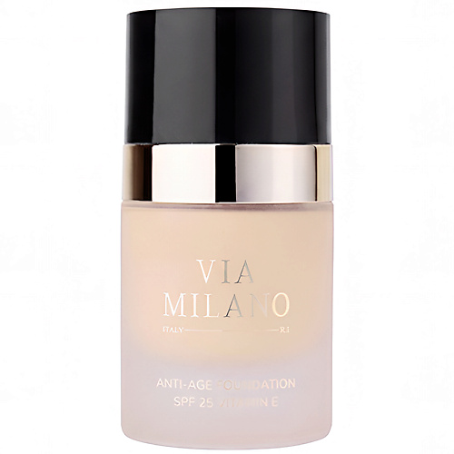 VIA MILANO Антивозрастной тональный крем с SPF25 и витамином Е Anti-Age Foundation, Антивозрастной тональный крем с SPF25 и витамином Е Anti-Age Foundation
VIA MILANO Антивозрастной тональный крем с SPF25 и витамином Е Anti-Age Foundation, Антивозрастной тональный крем с SPF25 и витамином Е Anti-Age Foundation