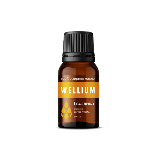 WELLIUM Эфирное масло Гвоздика премиум-класса 10, Эфирное масло Гвоздика премиум-класса
WELLIUM Эфирное масло Гвоздика премиум-класса 10, Эфирное масло Гвоздика премиум-класса
