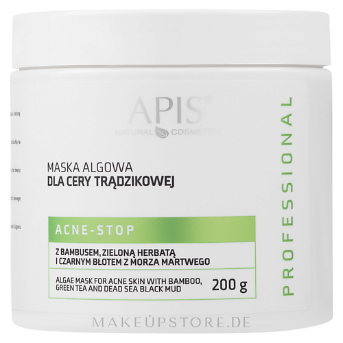 APIS NATURAL COSMETICS Альгинатная маска для проблемной кожи Algae Mask For Acne Skin 200, Альгинатная маска для проблемной кожи Algae Mask For Acne Skin
APIS NATURAL COSMETICS Альгинатная маска для проблемной кожи Algae Mask For Acne Skin 200, Альгинатная маска для проблемной кожи Algae Mask For Acne Skin