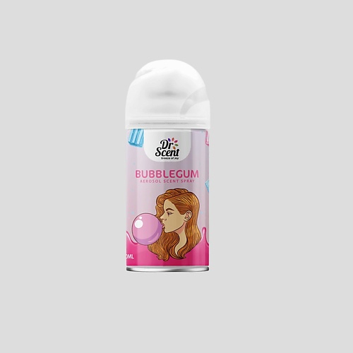 DR. SCENT Breeze of Joy Аэрозольный спрей Бабл Гам/Bubble Gum 300, Аэрозольный спрей Бабл Гам/Bubble Gum
DR. SCENT Breeze of Joy Аэрозольный спрей Бабл Гам/Bubble Gum 300, Аэрозольный спрей Бабл Гам/Bubble Gum