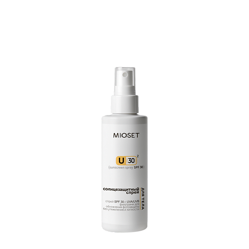 MIOSET Солнцезащитный спрей SPF 30 150, Солнцезащитный спрей SPF 30
MIOSET Солнцезащитный спрей SPF 30 150, Солнцезащитный спрей SPF 30