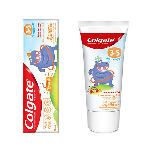 COLGATE Паста зубная детская нежная мята (3-5 лет) 60, Паста зубная детская нежная мята (3-5 лет)
COLGATE Паста зубная детская нежная мята (3-5 лет) 60, Паста зубная детская нежная мята (3-5 лет)