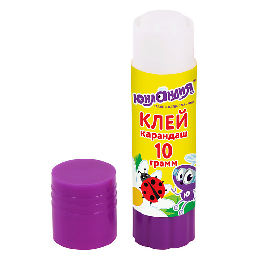 ЮНЛАНДИЯ Клей-карандаш Юнландик и божья коровка, Клей-карандаш Юнландик и божья коровка
ЮНЛАНДИЯ Клей-карандаш Юнландик и божья коровка, Клей-карандаш Юнландик и божья коровка