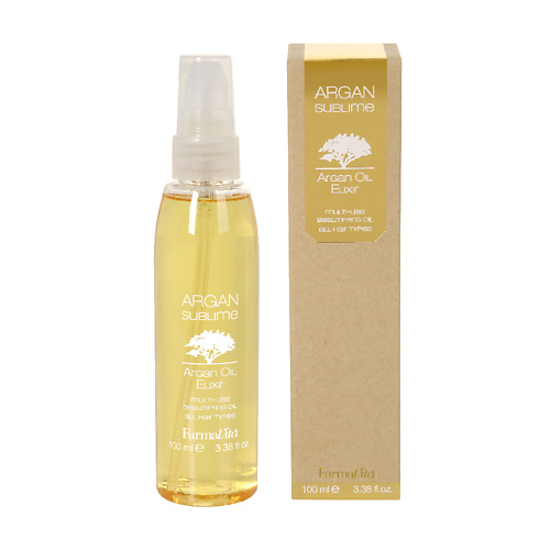 FARMAVITA Эликсир с аргановым маслом для всех типов волос ARGAN SUBLIME 100, Эликсир с аргановым маслом для всех типов волос ARGAN SUBLIME
FARMAVITA Эликсир с аргановым маслом для всех типов волос ARGAN SUBLIME 100, Эликсир с аргановым маслом для всех типов волос ARGAN SUBLIME