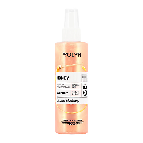 YOLYN Мист для тела Мед (с шиммером) 200, Мист для тела Мед (с шиммером)
YOLYN Мист для тела Мед (с шиммером) 200, Мист для тела Мед (с шиммером)