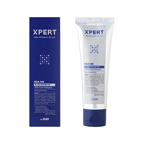 EXPERT Зубная паста White Care отбеливающая 100, Зубная паста White Care отбеливающая
EXPERT Зубная паста White Care отбеливающая 100, Зубная паста White Care отбеливающая