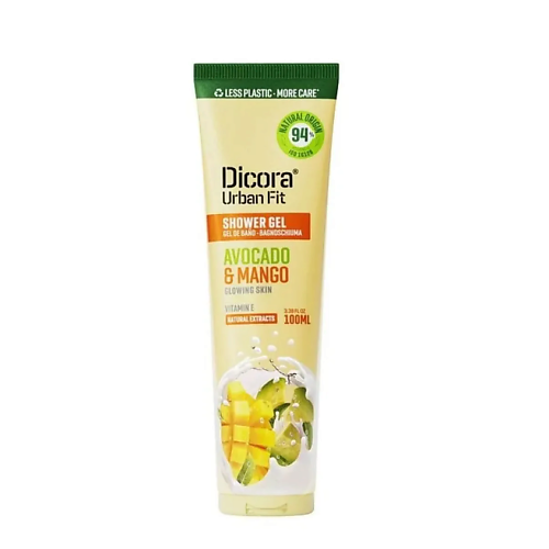 DICORA URBAN FIT Питательный гель для душа «ВИТАМИН Е, Авокадо и Манго» 100, Питательный гель для душа «ВИТАМИН Е, Авокадо и Манго»
DICORA URBAN FIT Питательный гель для душа «ВИТАМИН Е, Авокадо и Манго» 100, Питательный гель для душа «ВИТАМИН Е, Авокадо и Манго»