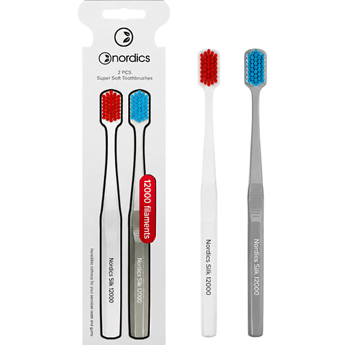 NORDICS Набор зубных щеток 2 в 1 Super Soft Toothbrushes, Набор зубных щеток 2 в 1 Super Soft Toothbrushes
NORDICS Набор зубных щеток 2 в 1 Super Soft Toothbrushes, Набор зубных щеток 2 в 1 Super Soft Toothbrushes
