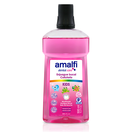 AMALFI Детский ополаскиватель для полости рта Kids Mouthwash 500, Детский ополаскиватель для полости рта Kids Mouthwash
AMALFI Детский ополаскиватель для полости рта Kids Mouthwash 500, Детский ополаскиватель для полости рта Kids Mouthwash