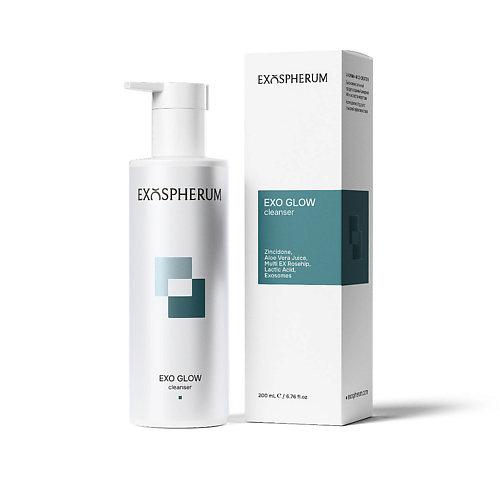 EXOSPHERUM EXO Glow Cleanser, Гель очищающий с экзосомами для здорового сияния кожи 200, EXO Glow Cleanser, Гель очищающий с экзосомами для здорового сияния кожи
EXOSPHERUM EXO Glow Cleanser, Гель очищающий с экзосомами для здорового сияния кожи 200, EXO Glow Cleanser, Гель очищающий с экзосомами для здорового сияния кожи