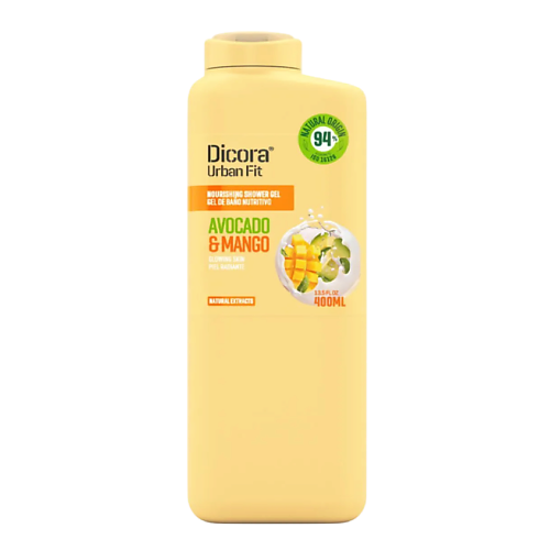 DICORA URBAN FIT Питательный гель для душа «ВИТАМИН Е, Авокадо и Манго» 400, Питательный гель для душа «ВИТАМИН Е, Авокадо и Манго»
DICORA URBAN FIT Питательный гель для душа «ВИТАМИН Е, Авокадо и Манго» 400, Питательный гель для душа «ВИТАМИН Е, Авокадо и Манго»
