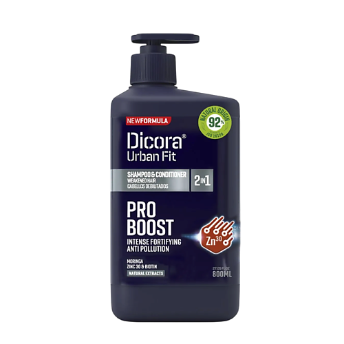 DICORA URBAN FIT Шампунь и кондиционер для волос с цинком 2 в 1 Укрепляющий 800, Шампунь и кондиционер для волос с цинком 2 в 1 Укрепляющий
DICORA URBAN FIT Шампунь и кондиционер для волос с цинком 2 в 1 Укрепляющий 800, Шампунь и кондиционер для волос с цинком 2 в 1 Укрепляющий