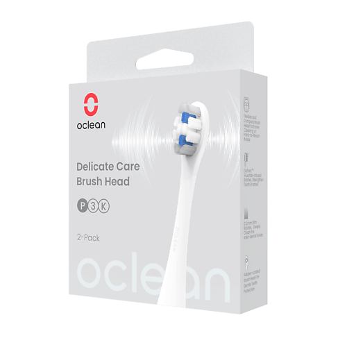 OCLEAN Комплект насадок Delicate Care P3K4 для электрических зубных щёток, Комплект насадок Delicate Care P3K4 для электрических зубных щёток
OCLEAN Комплект насадок Delicate Care P3K4 для электрических зубных щёток, Комплект насадок Delicate Care P3K4 для электрических зубных щёток