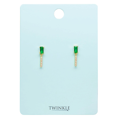 TWINKLE Серьги GREEN CRYSTALS, Серьги GREEN CRYSTALS
TWINKLE Серьги GREEN CRYSTALS, Серьги GREEN CRYSTALS