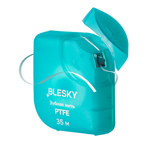 BLESKY Зубная нить плоская лента PTFE (ПТФЭ) тефлоновая, ультратонкая, Зубная нить плоская лента PTFE (ПТФЭ) тефлоновая, ультратонкая
BLESKY Зубная нить плоская лента PTFE (ПТФЭ) тефлоновая, ультратонкая, Зубная нить плоская лента PTFE (ПТФЭ) тефлоновая, ультратонкая