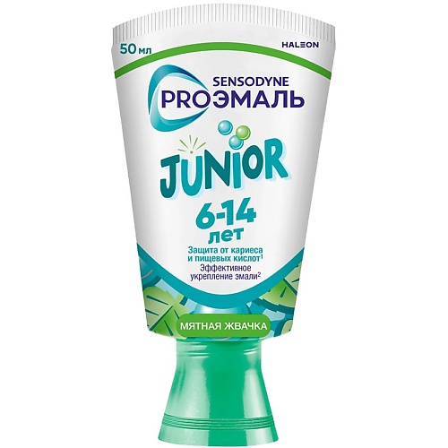 SENSODYNE Зубная паста со вкусом мятная жвачка PROЭмаль Junior 50, Зубная паста со вкусом мятная жвачка PROЭмаль Junior
SENSODYNE Зубная паста со вкусом мятная жвачка PROЭмаль Junior 50, Зубная паста со вкусом мятная жвачка PROЭмаль Junior