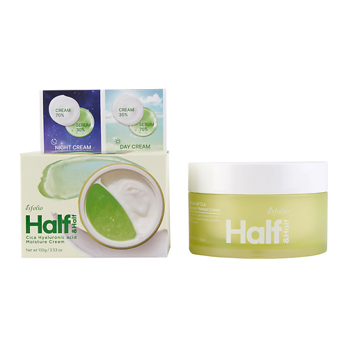 ESFOLIO Крем для лица HALF&HALF с гиалуроновой кислотой (увлажняющий) 100, Крем для лица HALF&HALF с гиалуроновой кислотой (увлажняющий)
ESFOLIO Крем для лица HALF&HALF с гиалуроновой кислотой (увлажняющий) 100, Крем для лица HALF&HALF с гиалуроновой кислотой (увлажняющий)