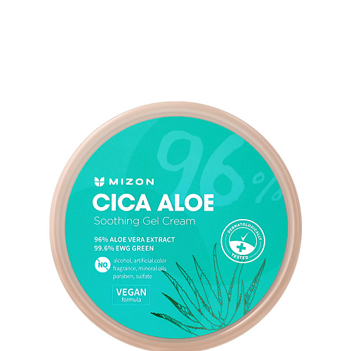 MIZON Гель-крем успокаивающий с экстрактами алоэ и центеллы азиатской Cica Aloe Soothing Gel Cream 300, Гель-крем успокаивающий с экстрактами алоэ и центеллы азиатской Cica Aloe Soothing Gel Cream
MIZON Гель-крем успокаивающий с экстрактами алоэ и центеллы азиатской Cica Aloe Soothing Gel Cream 300, Гель-крем успокаивающий с экстрактами алоэ и центеллы азиатской Cica Aloe Soothing Gel Cream